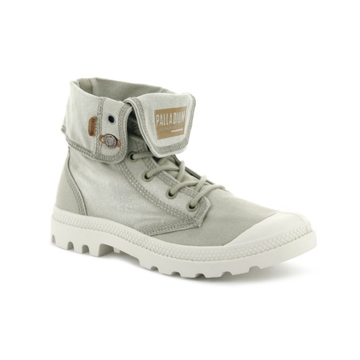 Bottes Palladium Palladenim Baggy Femme Vert Clair | FR VHR340U